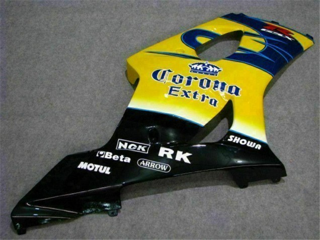 Jaune Bleu Carénage Suzuki GSXR 1000 K3 03-04 Jaune Bleu Carénage Suzuki GSXR 1000 K3 03-04