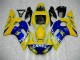 Jaune Bleu Carénage Yamaha R6 98-02 Jaune Bleu Carénage Yamaha R6 98-02
