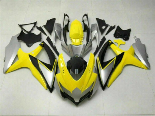 Jaune Carénage Suzuki GSXR 600 / 750 K8 08-10 Jaune Carénage Suzuki GSXR 600 / 750 K8 08-10