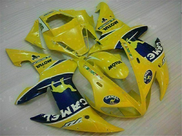 Jaune Carénage Yamaha R1 02-03 Jaune Carénage Yamaha R1 02-03
