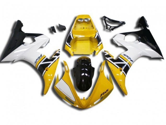 Jaune Carénage Yamaha R6 03-05 Jaune Carénage Yamaha R6 03-05