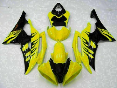 Jaune Carénage Yamaha R6 08-16