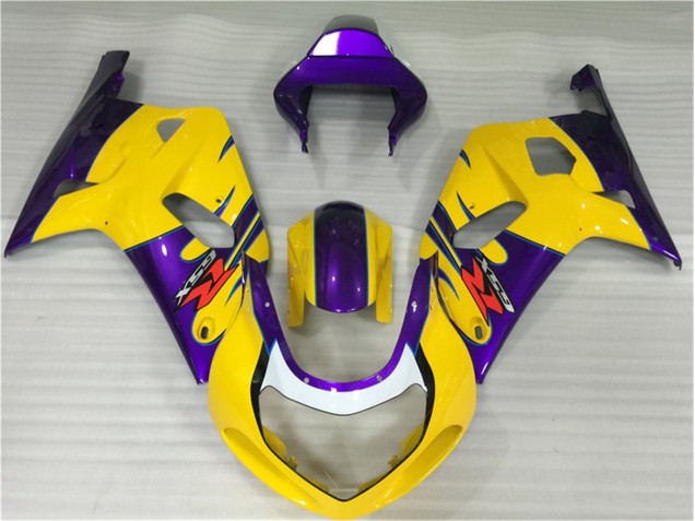 Jaune Carénages Suzuki GSXR 600 / 750 K1 K2 K3 01-03 Jaune Carénages Suzuki GSXR 600 / 750 K1 K2 K3 01-03