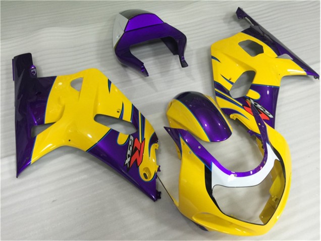 Jaune Carénages Suzuki GSXR 600 / 750 K1 K2 K3 01-03 Jaune Carénages Suzuki GSXR 600 / 750 K1 K2 K3 01-03
