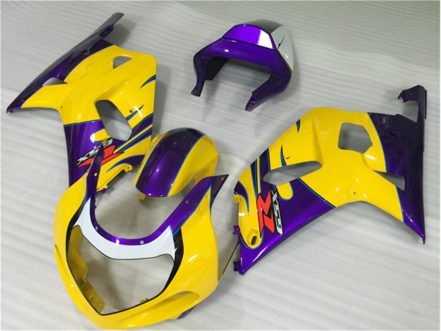 Jaune Carénages Suzuki GSXR 600 / 750 K1 K2 K3 01-03 Jaune Carénages Suzuki GSXR 600 / 750 K1 K2 K3 01-03