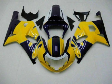 Jaune Carrosserie Suzuki GSXR 600 / 750 K1 K2 K3 01-03