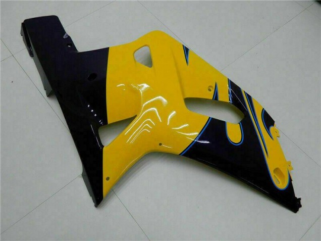 Jaune Carrosserie Suzuki GSXR 600 / 750 K1 K2 K3 01-03 Jaune Carrosserie Suzuki GSXR 600 / 750 K1 K2 K3 01-03