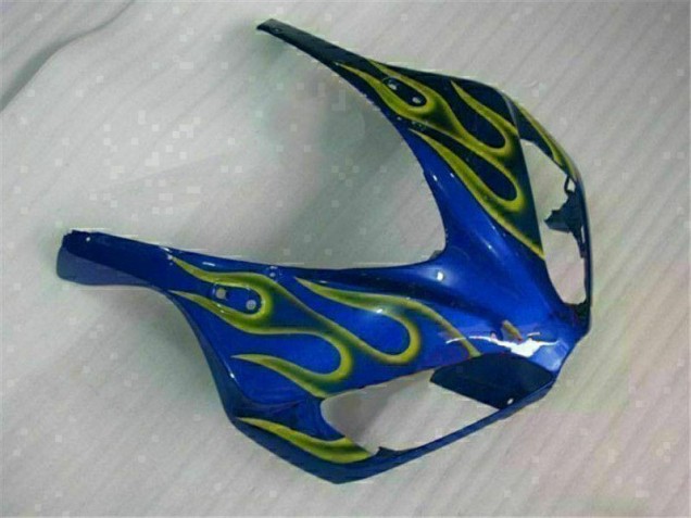 Jaune Flamme Bleu Carénage Honda CBR 1000 RR 06-07