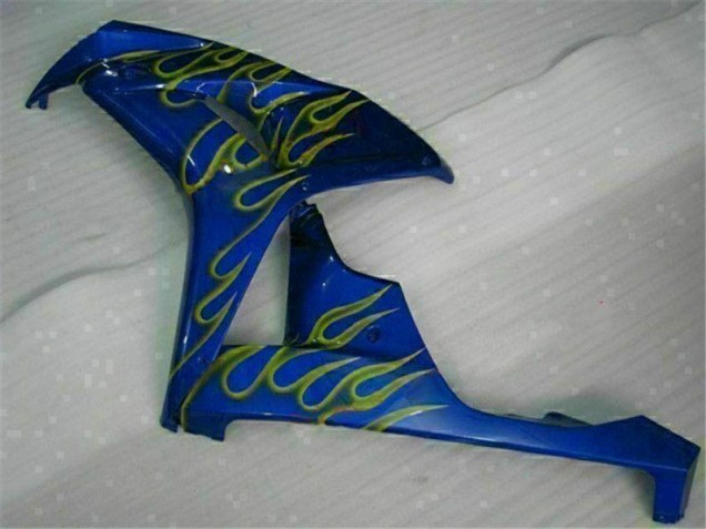 Jaune Flamme Bleu Carénage Honda CBR 1000 RR 06-07
