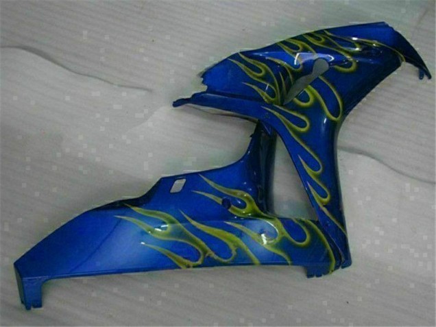 Jaune Flamme Bleu Carénage Honda CBR 1000 RR 06-07