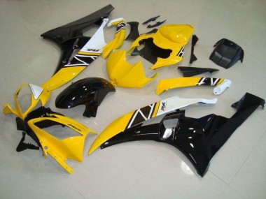 Jaune Kit Carénages Complet Yamaha R6 06-07