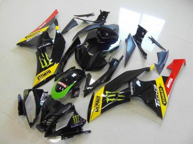 Jaune Monster Carénages Yamaha R6 08-16