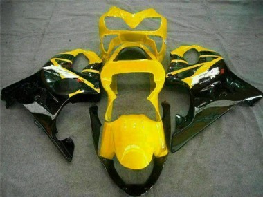 Jaune Noir Carénage Honda CBR 600 F4i 01-03