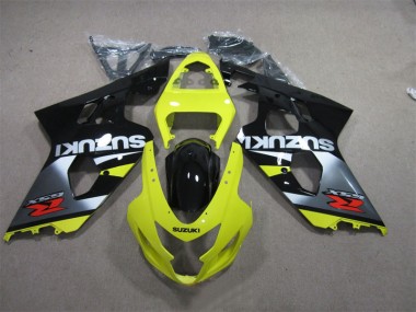 Jaune Noir Carénage Suzuki GSXR 600 K4 04-05