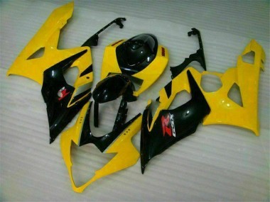 Jaune Noir Carénages Suzuki GSXR 1000 K5 05-06