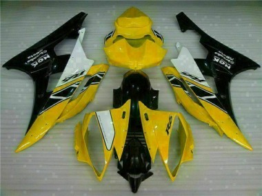 Jaune Noir Carénages Yamaha R6 06-07