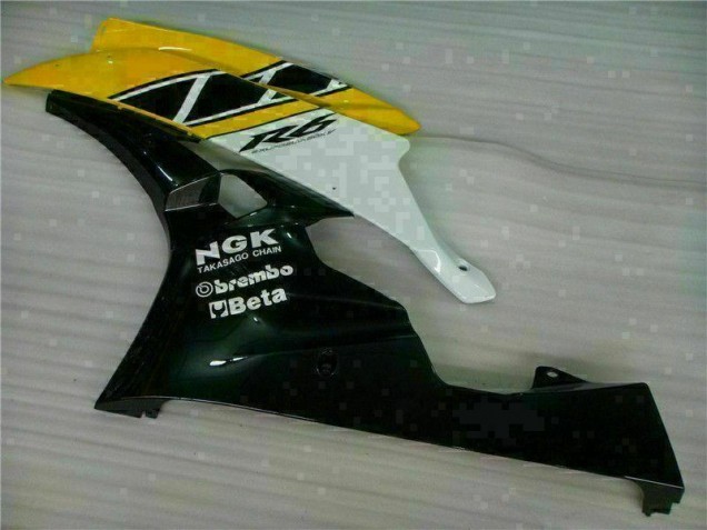 Jaune Noir Carénages Yamaha R6 06-07 Jaune Noir Carénages Yamaha R6 06-07