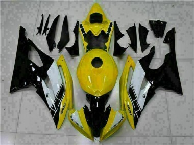 Jaune Noir Carrosserie Yamaha R6 08-16