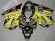 Jaune Noir Castrol Cycle World Carénage Honda CBR 600 F4i 01-03 Jaune Noir Castrol Cycle World Carénage Honda CBR 600 F4i 01-03