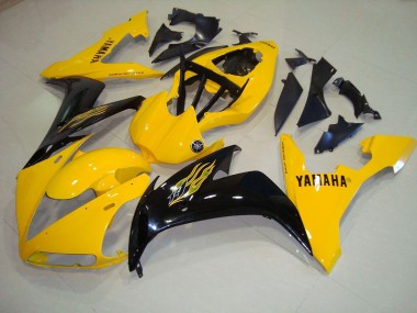 Jaune Noir Flamme Carénage Yamaha R1 04-06