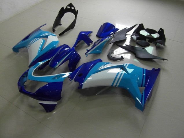 Light et Bleu Foncé Carénage Kawasaki ZX 250R 08-12 Light et Bleu Foncé Carénage Kawasaki ZX 250R 08-12