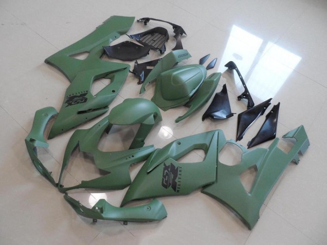 Matte Armée Verte Carénage Suzuki GSXR 1000 K5 05-06