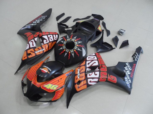 Matte Rossi Carénage Honda CBR 1000 RR 06-07 Matte Rossi Carénage Honda CBR 1000 RR 06-07