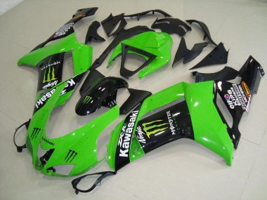 Monster Vert Carénage Kawasaki ZX6R 07-08