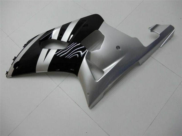 Noir Argent Carénage Suzuki GSXR 600 / 750 K1 K2 K3 01-03