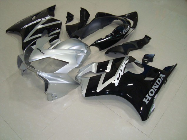 Noir Argent Carénages Honda CBR 600 F4i 04-07 Noir Argent Carénages Honda CBR 600 F4i 04-07