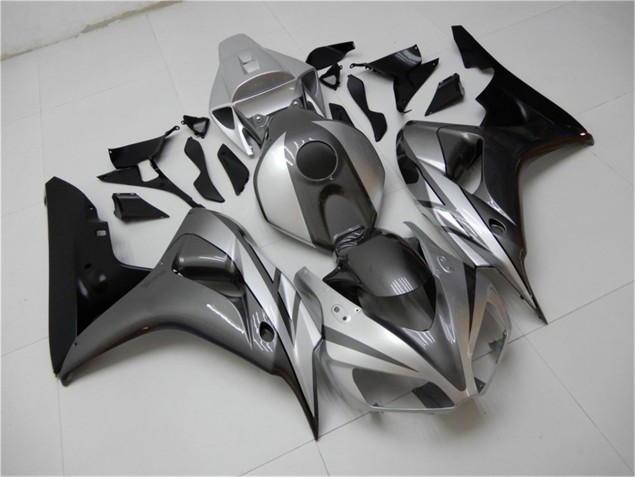 Noir Argent Gris Carénage Honda CBR 1000 RR 06-07 Noir Argent Gris Carénage Honda CBR 1000 RR 06-07