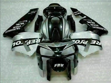 Noir Argent Repsol Carénage Honda CBR 600 RR 05-06