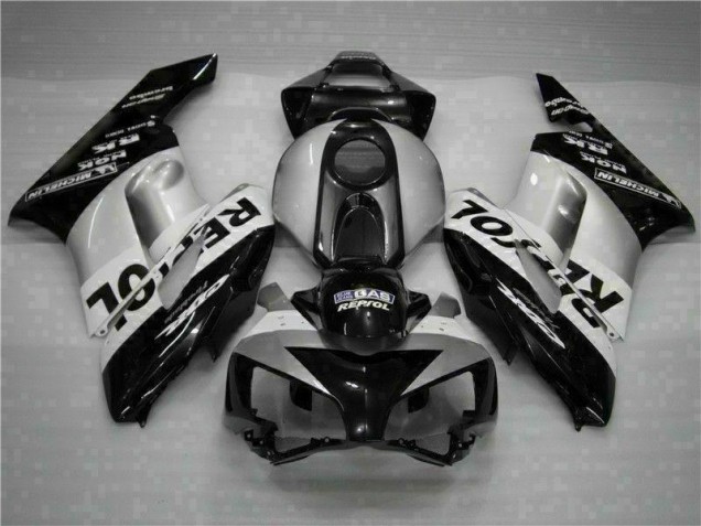 Noir Argent Repsol Carénages Honda CBR 1000 RR 04-05 Noir Argent Repsol Carénages Honda CBR 1000 RR 04-05