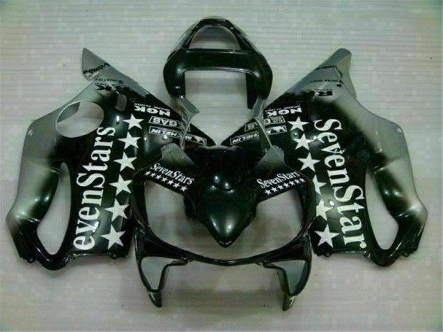 Noir Argent SevenStarss Carénage Honda CBR 600 F4i 01-03 Noir Argent SevenStarss Carénage Honda CBR 600 F4i 01-03