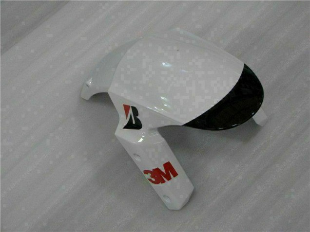 Noir Blanc 3M Touch4 Carénage Kawasaki ZX6R 09-12 Noir Blanc 3M Touch4 Carénage Kawasaki ZX6R 09-12