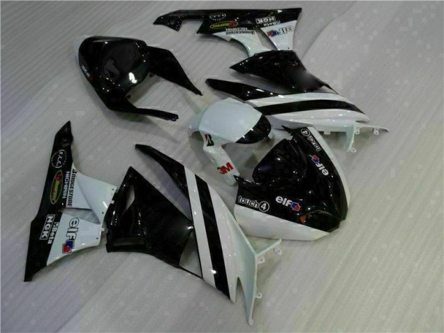 Noir Blanc 3M Touch4 Carénages Kawasaki ZX6R 09-12 Noir Blanc 3M Touch4 Carénages Kawasaki ZX6R 09-12