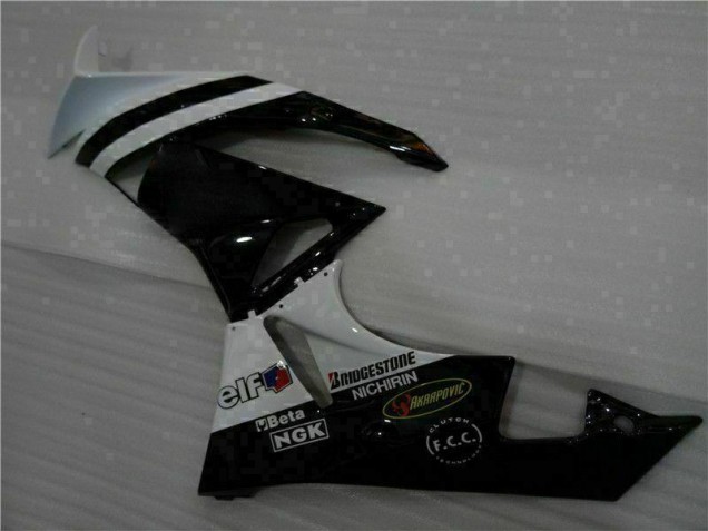 Noir Blanc 3M Touch4 Carénages Kawasaki ZX6R 09-12 Noir Blanc 3M Touch4 Carénages Kawasaki ZX6R 09-12