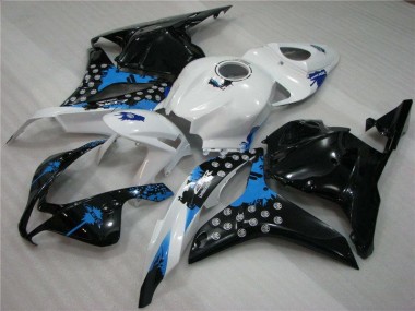 Noir Blanc Bleu Carénage Honda CBR 600 RR 09-12