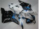 Noir Blanc Bleu Carénage Honda CBR 600 RR 09-12 Noir Blanc Bleu Carénage Honda CBR 600 RR 09-12