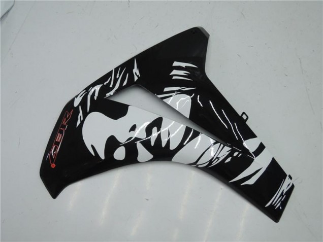 Noir Blanc Carénage Honda CBR 1000 RR 08-11 Noir Blanc Carénage Honda CBR 1000 RR 08-11