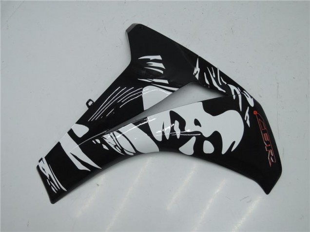 Noir Blanc Carénage Honda CBR 1000 RR 08-11 Noir Blanc Carénage Honda CBR 1000 RR 08-11