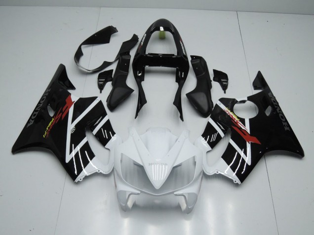 Noir Blanc Carénage Honda CBR 600 F4i 01-03 Noir Blanc Carénage Honda CBR 600 F4i 01-03