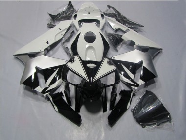 Noir Blanc Carénage Honda CBR 600 RR 05-06