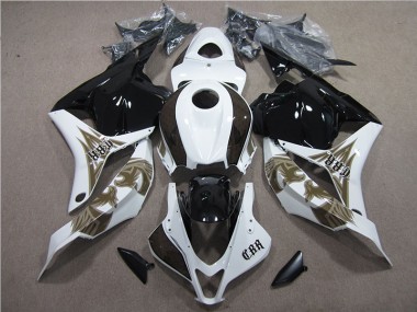 Noir Blanc Carénage Honda CBR 600 RR 09-12