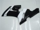 Noir Blanc Carénage Kawasaki ZX6R 05-06