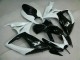 Noir Blanc Carénage Suzuki GSXR 600 / 750 K6 06-07 Noir Blanc Carénage Suzuki GSXR 600 / 750 K6 06-07