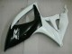 Noir Blanc Carénage Suzuki GSXR 600 / 750 K6 06-07 Noir Blanc Carénage Suzuki GSXR 600 / 750 K6 06-07