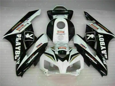 Noir Blanc Carénages Honda CBR 1000 RR 04-05
