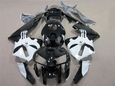 Noir Blanc Carénages Honda CBR 600 RR 05-06