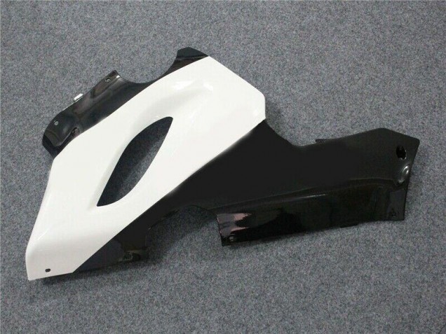 Noir Blanc Carénages Kawasaki ZX6R 05-06 Noir Blanc Carénages Kawasaki ZX6R 05-06